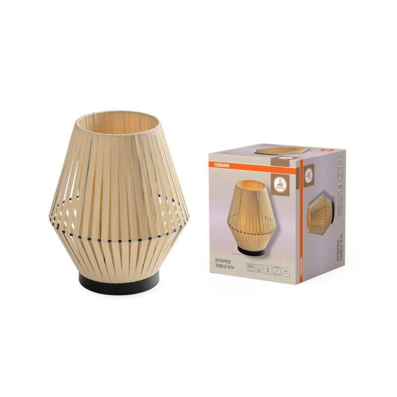 Lampa Osram Oprawa Biurkowa Stołowa E14 Dekoracyjna Beżowy 1 szt.