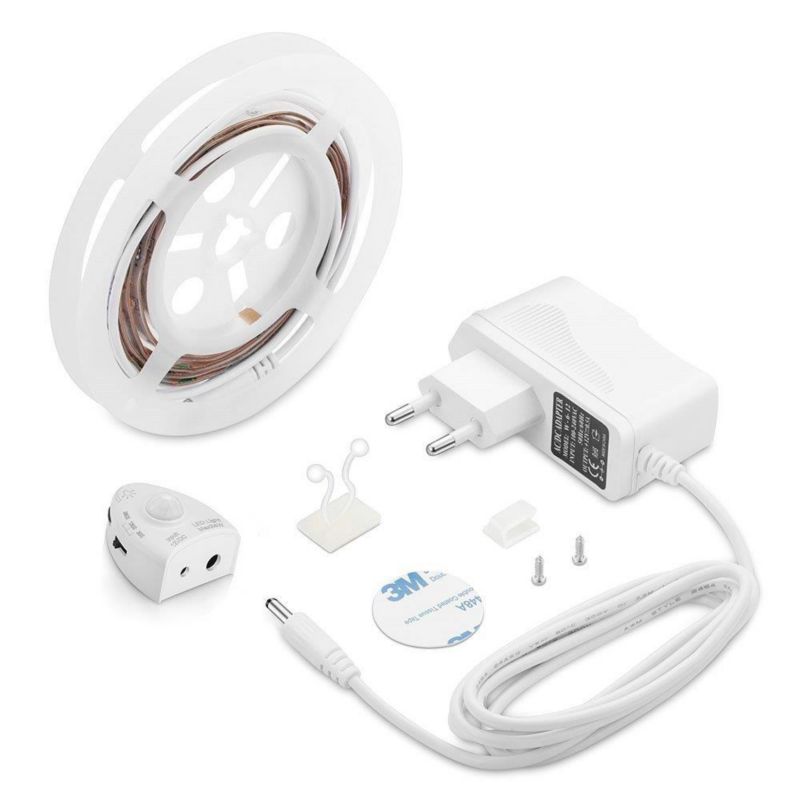 Nocne Oświetlenie LED Czujnik Ruchu Pojedyncze Łóżko VT-8067 4000K 260lm V-tac 1 szt.
