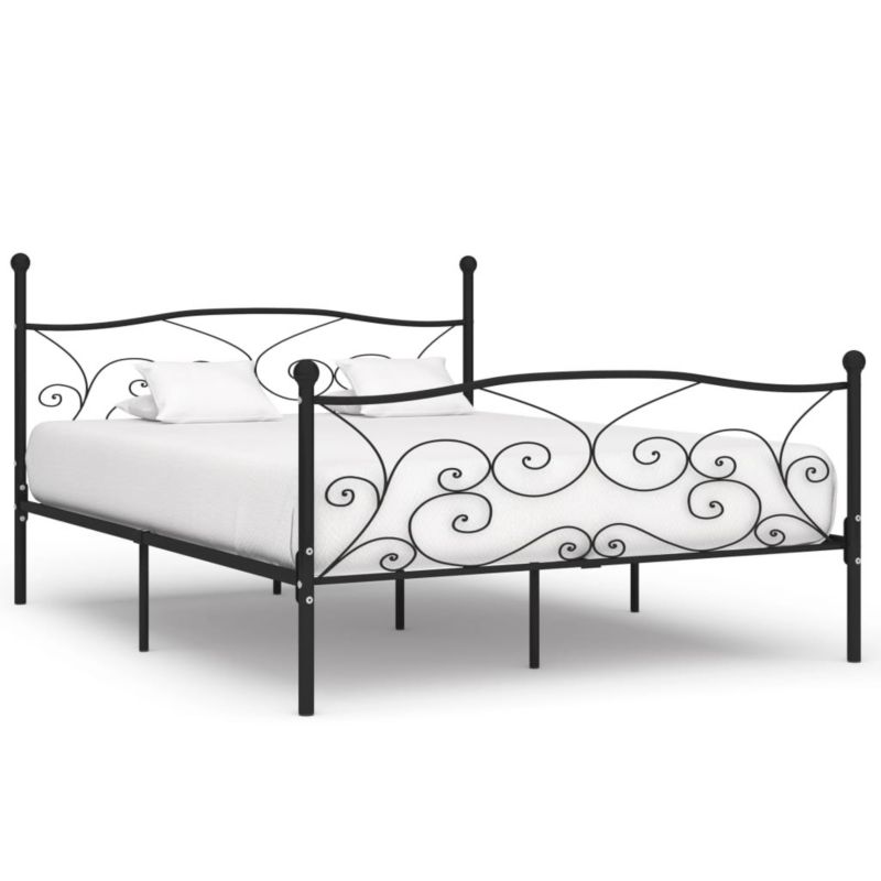 Łóżko metalowe WaszeMeble 180x200 cm czarna WM-284459 1 szt.