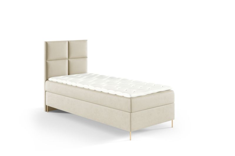 Łóżko kontynentalne SOFELLO Gobi Box 90x200 z nogami riviera21 1szt.