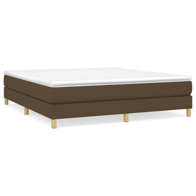 Łóżko kontynentalne WaszeMeble 160x200 cm brązowe WM-3144186 1 szt.