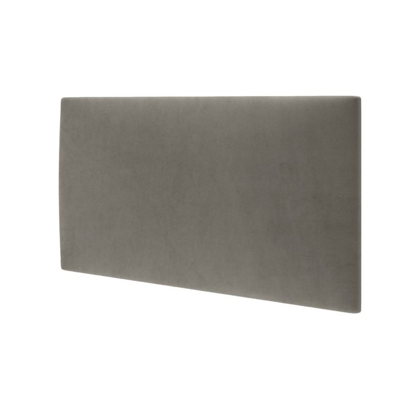 Panel tapicerowany ścienny Stegu wezgłowie 60x30 cm szary welur - akustyczny, dekoracyjny 1 szt.