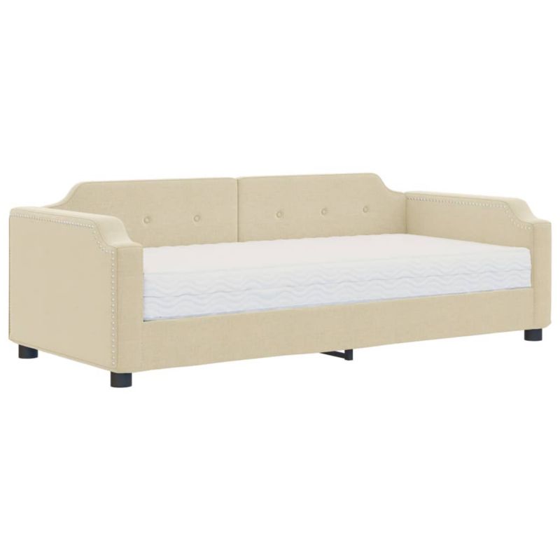 Łóżko dzienne WaszeMeble 90x200 cm kremowa WM-3197620 1 szt.
