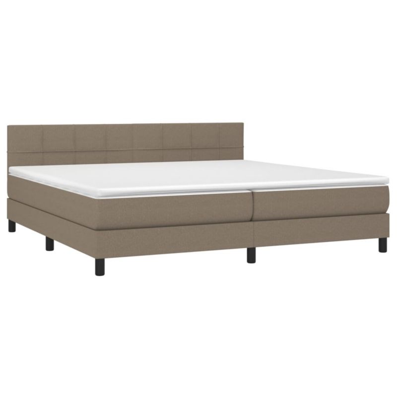 Łóżko kontynentalne WaszeMeble 200x200 Brązowe WM-3133185 1 szt.