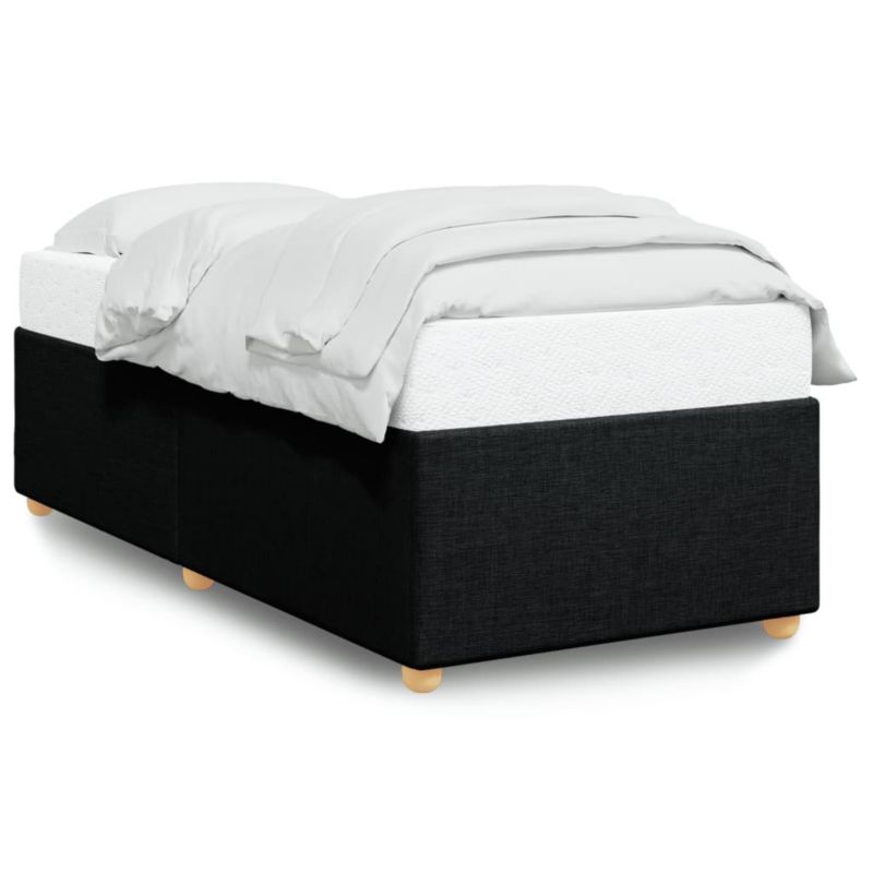 Łóżko tapicerowane WaszeMeble 100x200 cm czarna WM-3284710 1 szt.