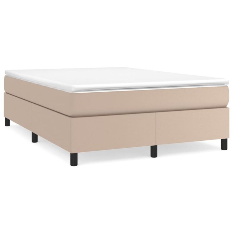 Łóżko tapicerowane WaszeMeble 140x190 cm brązowe WM-3121046 1 szt.