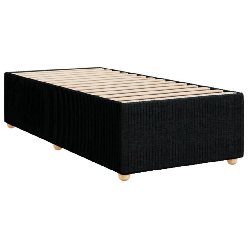 Łóżko tapicerowane WaszeMeble 100x200 cm czarna WM-3284916 1 szt.