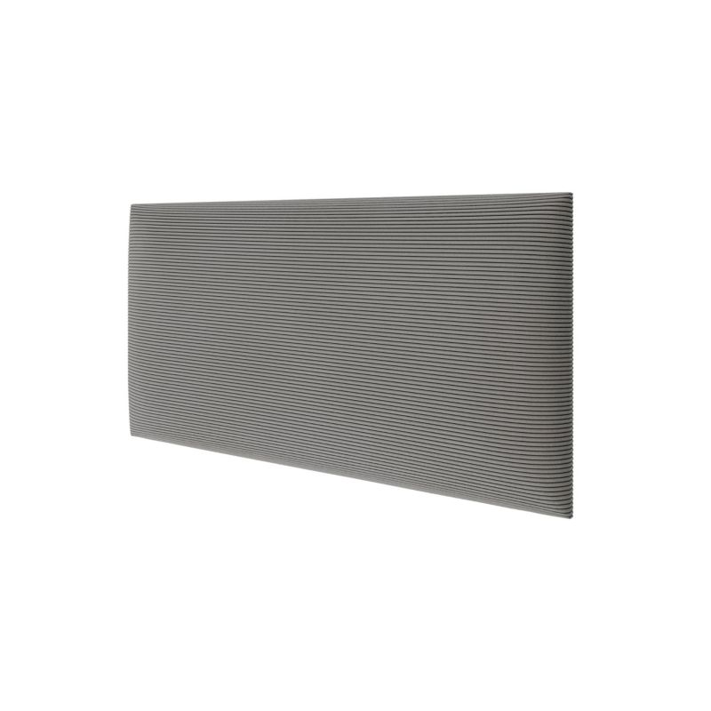 Panel tapicerowany ścienny Stegu wezgłowie 60x30 cm Ciemnoszary welur - akustyczny, dekoracyjny 1 szt.