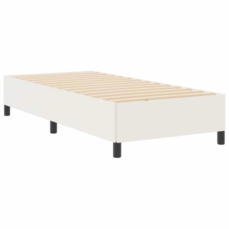 Łóżko tapicerowane WaszeMeble 90x200 cm Kremowy sztruks WM-42006949 1 szt.