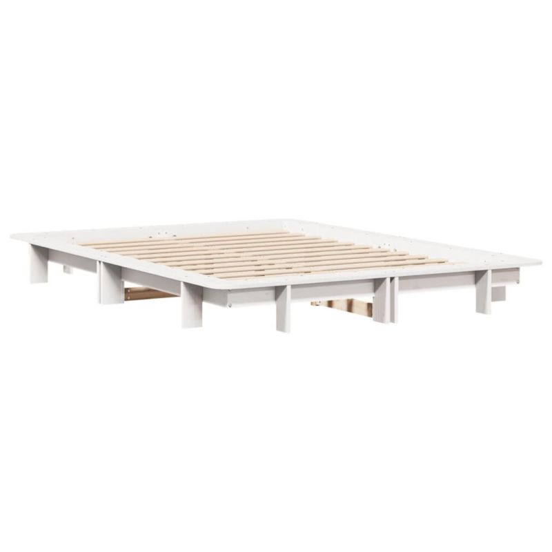 Łóżko drewniane WaszeMeble 120x200 cm biała WM-850663 1 szt.