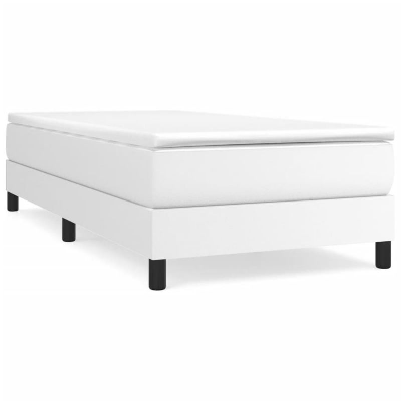 Łóżko kontynentalne WaszeMeble 90x200 cm białe WM-3144238 1 szt.
