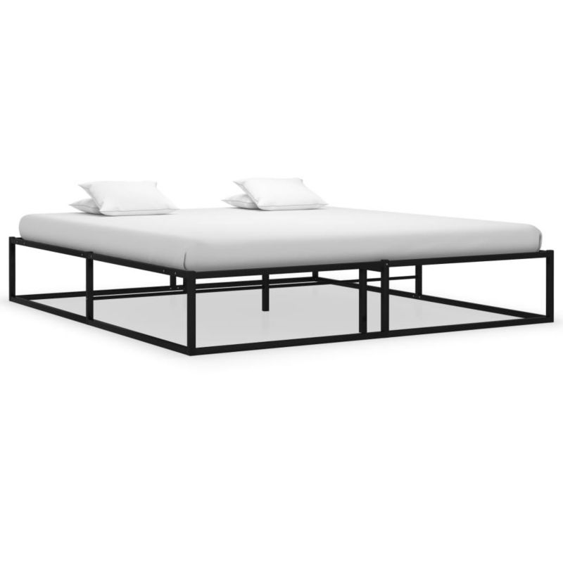 Łóżko metalowe WaszeMeble 160x200 cm czarna WM-324789 1 szt.