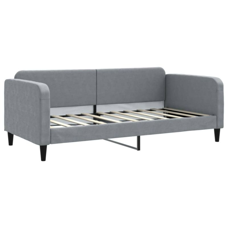 Łóżko dzienne WaszeMeble 90x190 cm jasnoszara WM-354043 1 szt.