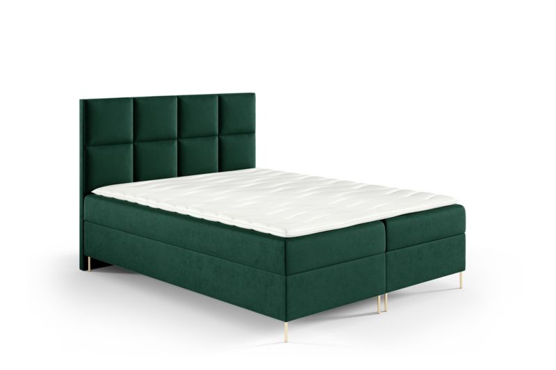 Łóżko kontynentalne SOFELLO Gobi Box 180x200 z nogami riviera38 1szt.