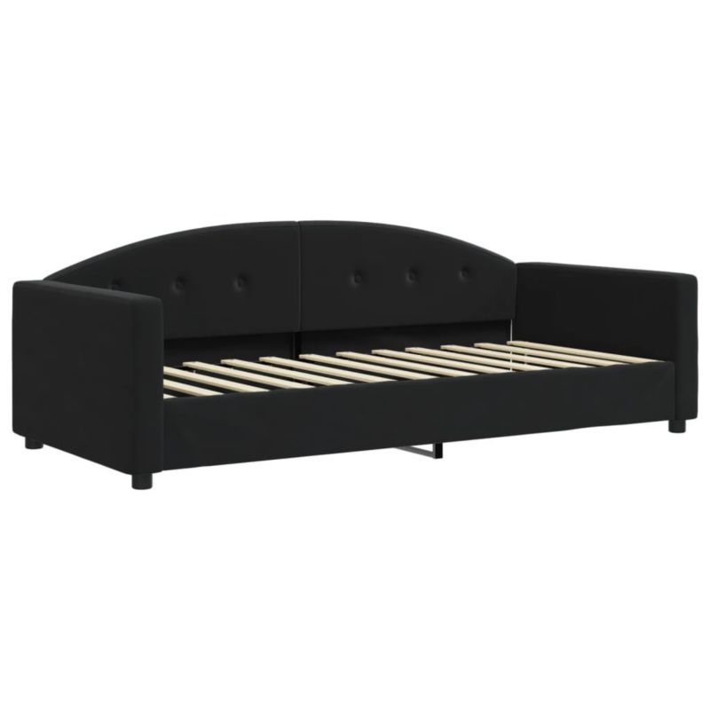 Łóżko dzienne WaszeMeble 90x200 cm czarna WM-354140 1 szt.