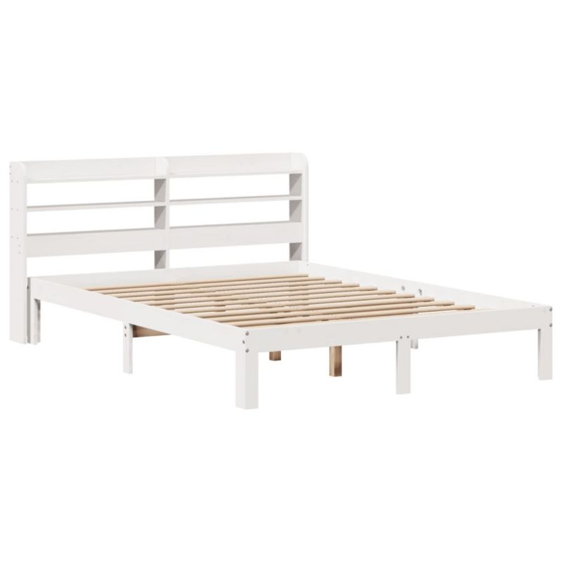 Łóżko drewniane WaszeMeble 140x190 cm biała WM-3306781 1 szt.