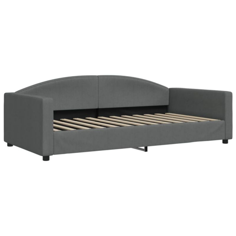 Łóżko dzienne WaszeMeble 100x200 cm ciemnoszara WM-354117 1 szt.