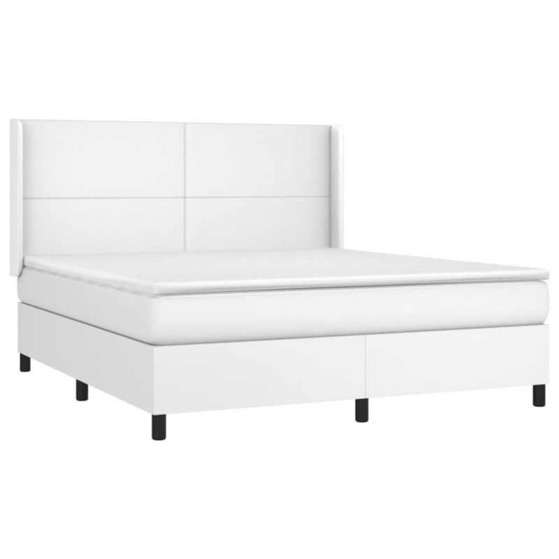 Łóżko kontynentalne WaszeMeble 160x200 cm biała WM-3139272 1 szt.