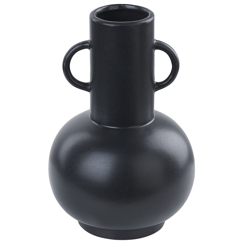 Wazon na kwiaty Perea Ceramika 26 cm Czarny 1 szt.