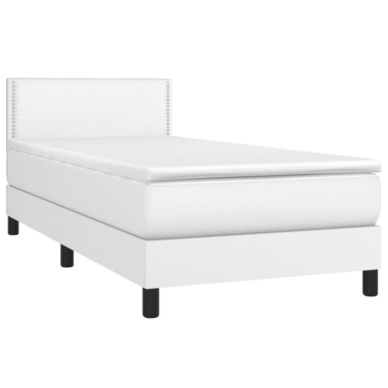 Łóżko kontynentalne WaszeMeble 100x200 cm biała WM-3134148 1 szt.