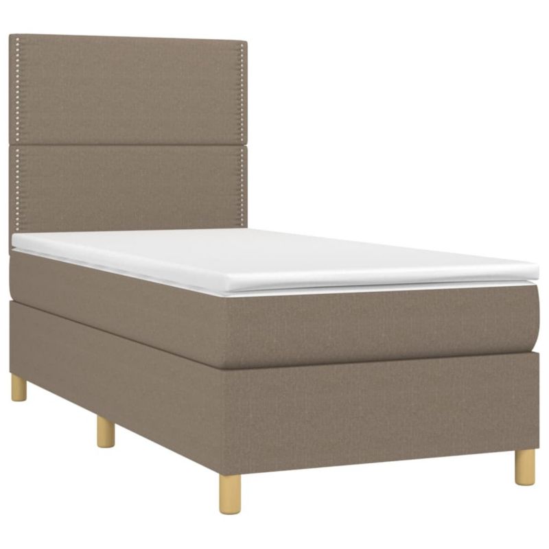 Łóżko kontynentalne WaszeMeble 90x200 Brązowe WM-3135329 1 szt.
