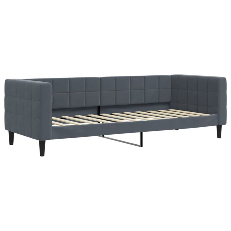 Łóżko dzienne WaszeMeble 80x200 cm ciemnoszara WM-354002 1 szt.