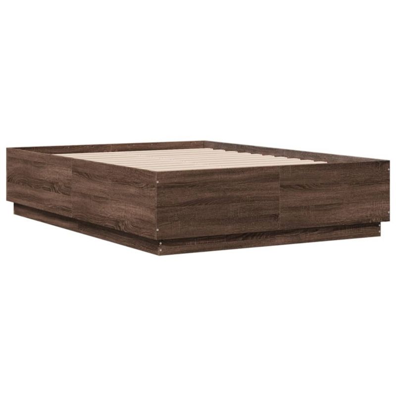 Łóżko drewniane WaszeMeble 120x190 cm brązowy WM-3209659 1 szt.