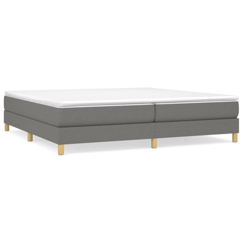 Łóżko kontynentalne WaszeMeble 200x200 cm ciemnoszara WM-3144200 1 szt.
