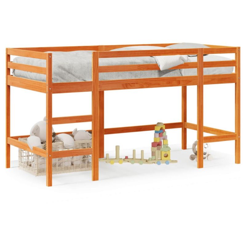 Łóżko Dziecięce WaszeMeble 80x200 cm brąz WM-852397 1 szt.
