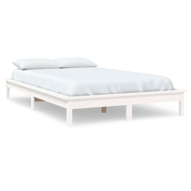 Łóżko drewniane WaszeMeble 140x190 cm biała WM-820587 1 szt.