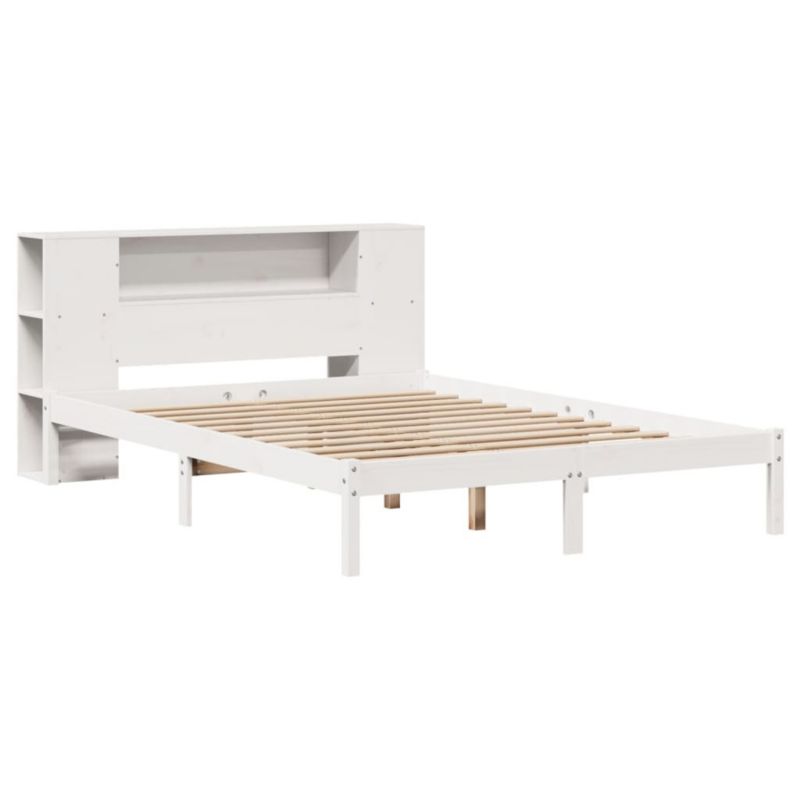 Łóżko drewniane WaszeMeble 150x200 cm białe WM-3321543 1 szt.
