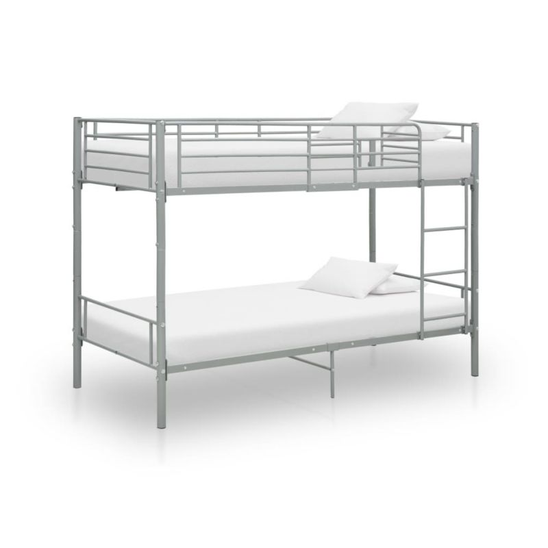 Łóżko piętrowe WaszeMeble 90x200 cm szare WM-287911 1 szt.
