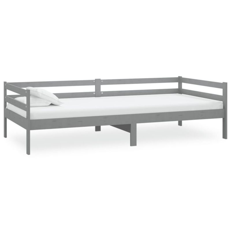 Łóżko dzienne WaszeMeble 90x200 cm szare WM-3083571 1 szt.