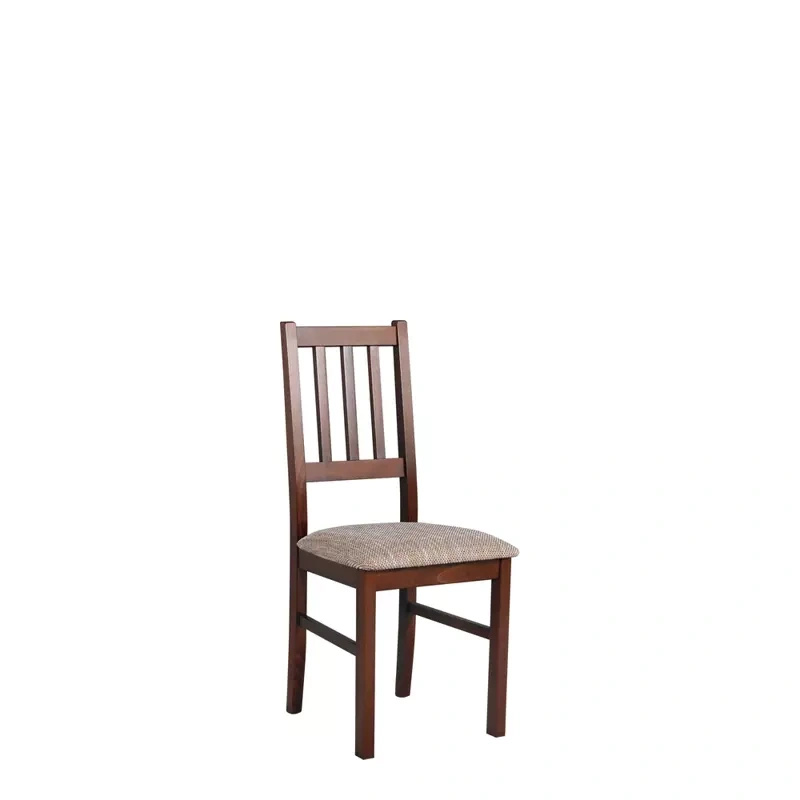 Drewniane krzesło do jadalni orzech BAROTTI