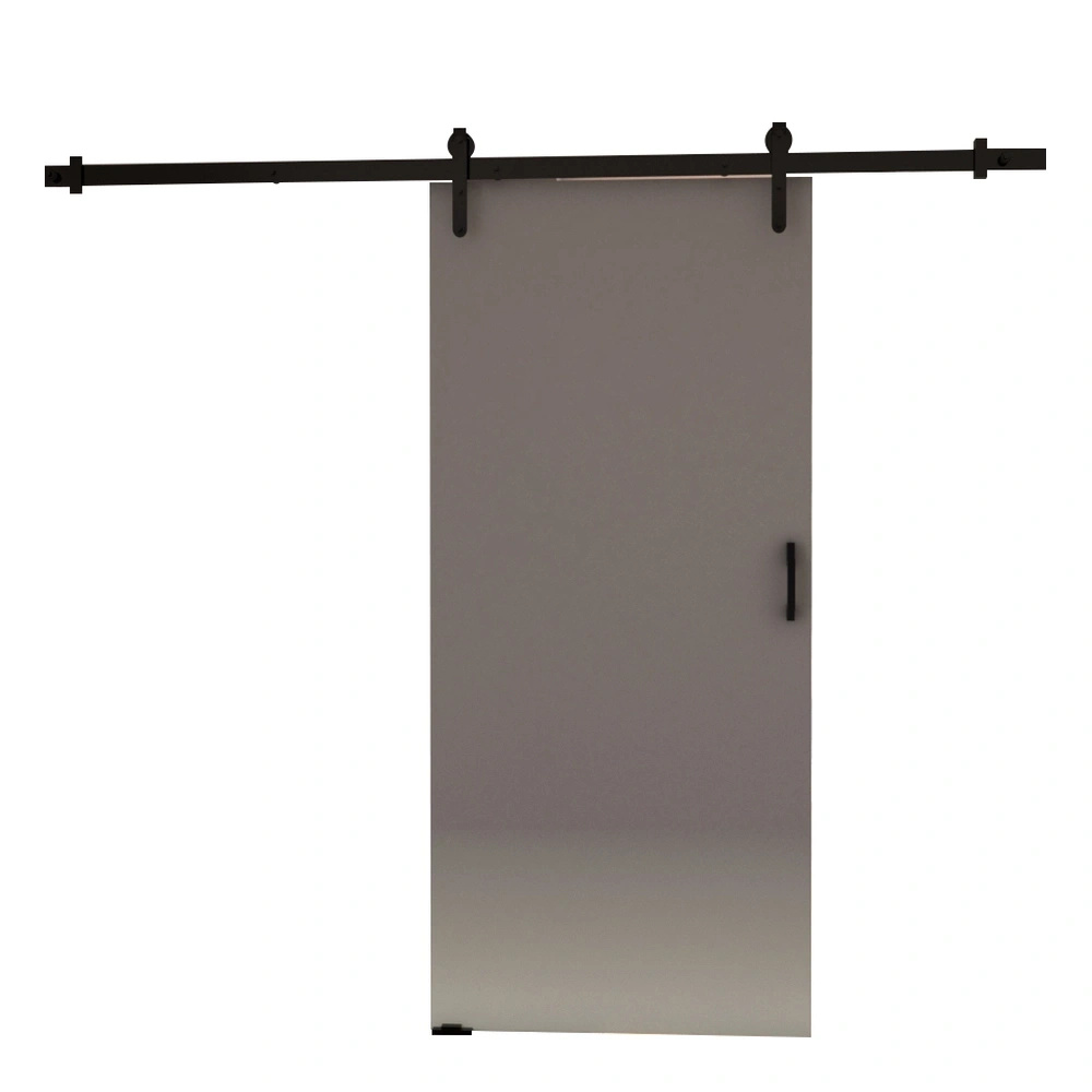 Pokojowe szare drzwi przesuwne 90 cm ANZIO