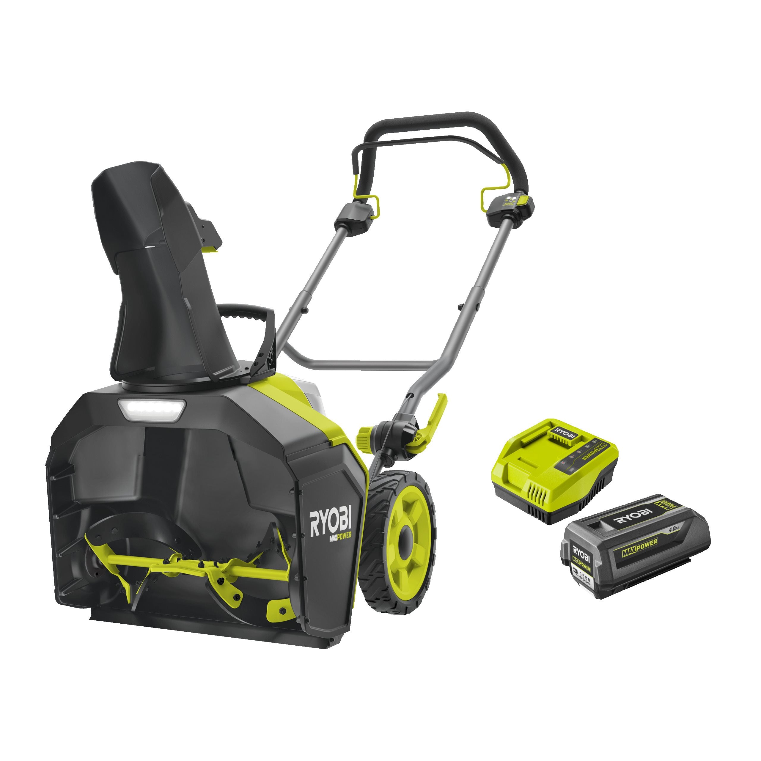Odśnieżarka akumulatorowa 45 cm 36V MAX POWER w zestawie z akumulatorem 4.0 Ah i ładowarką
