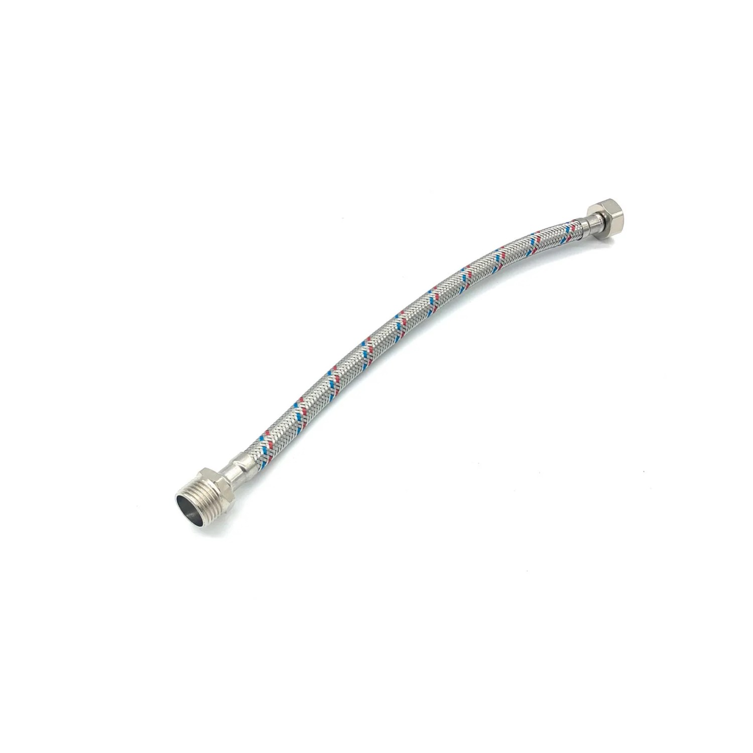 Fluvius Wężyk nierdzewny 1/2x3/8 L50 wz