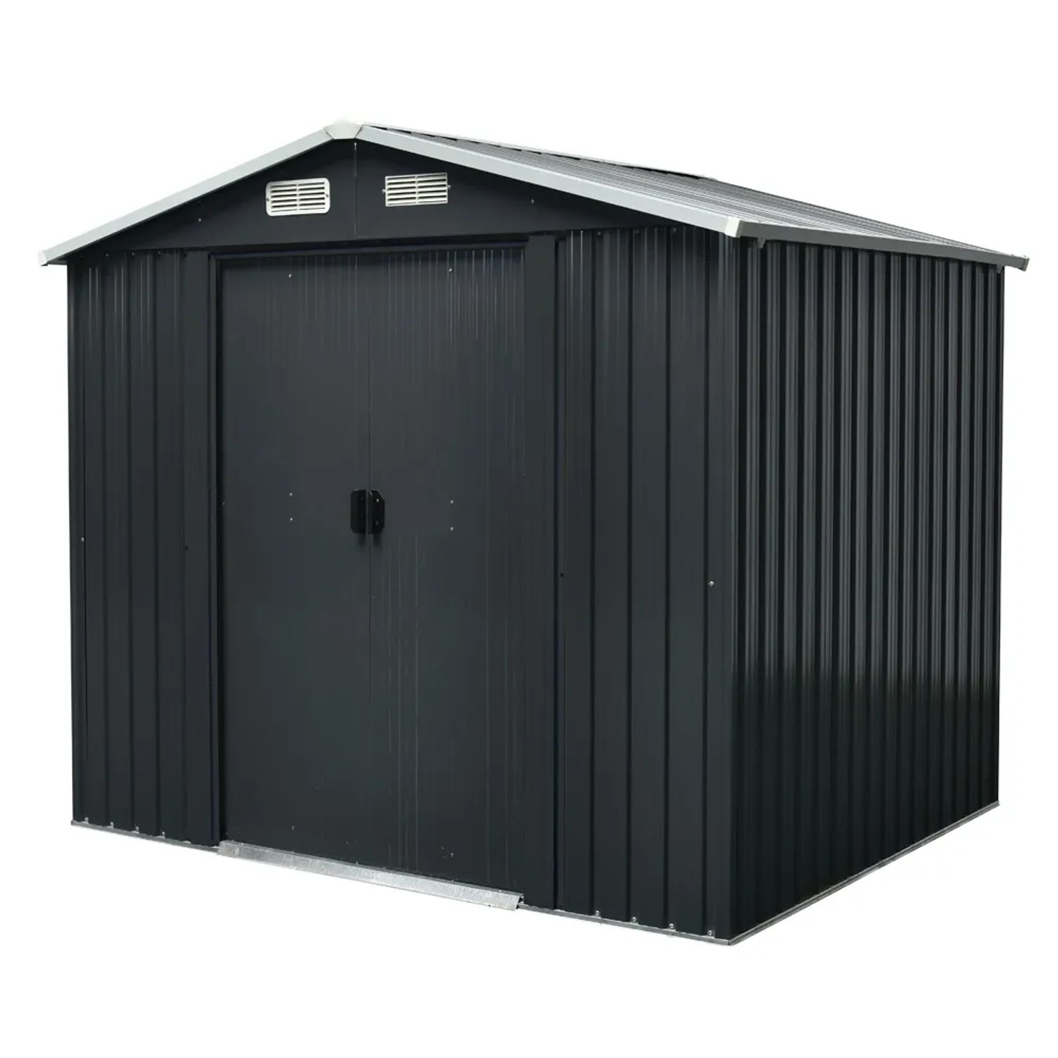 Domek ogrodowy metalowy - 3,4 m2, 194 x 174 cm, wys. 200 cm