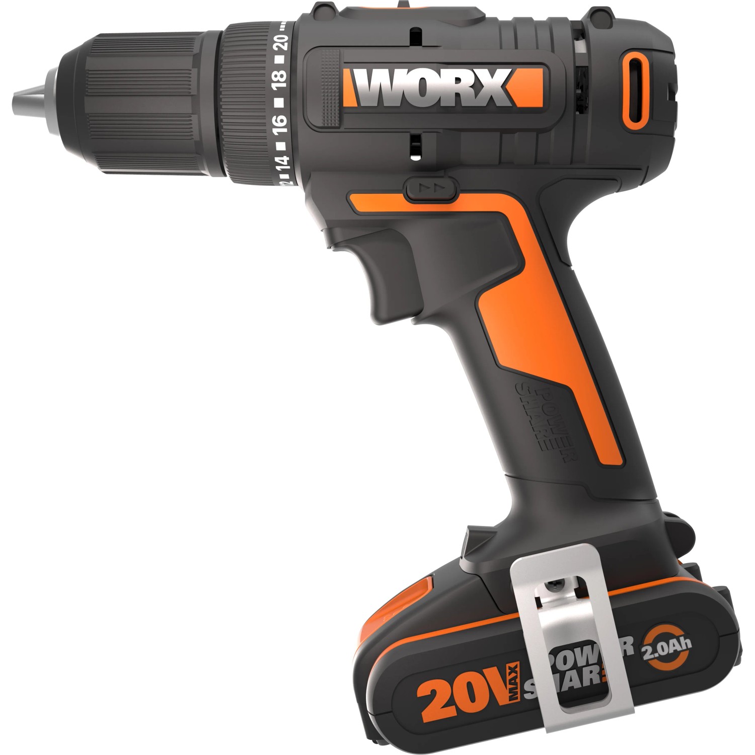 WORX Wkrętarka akumulatorowa WX108 20V 2x2,0 Ah