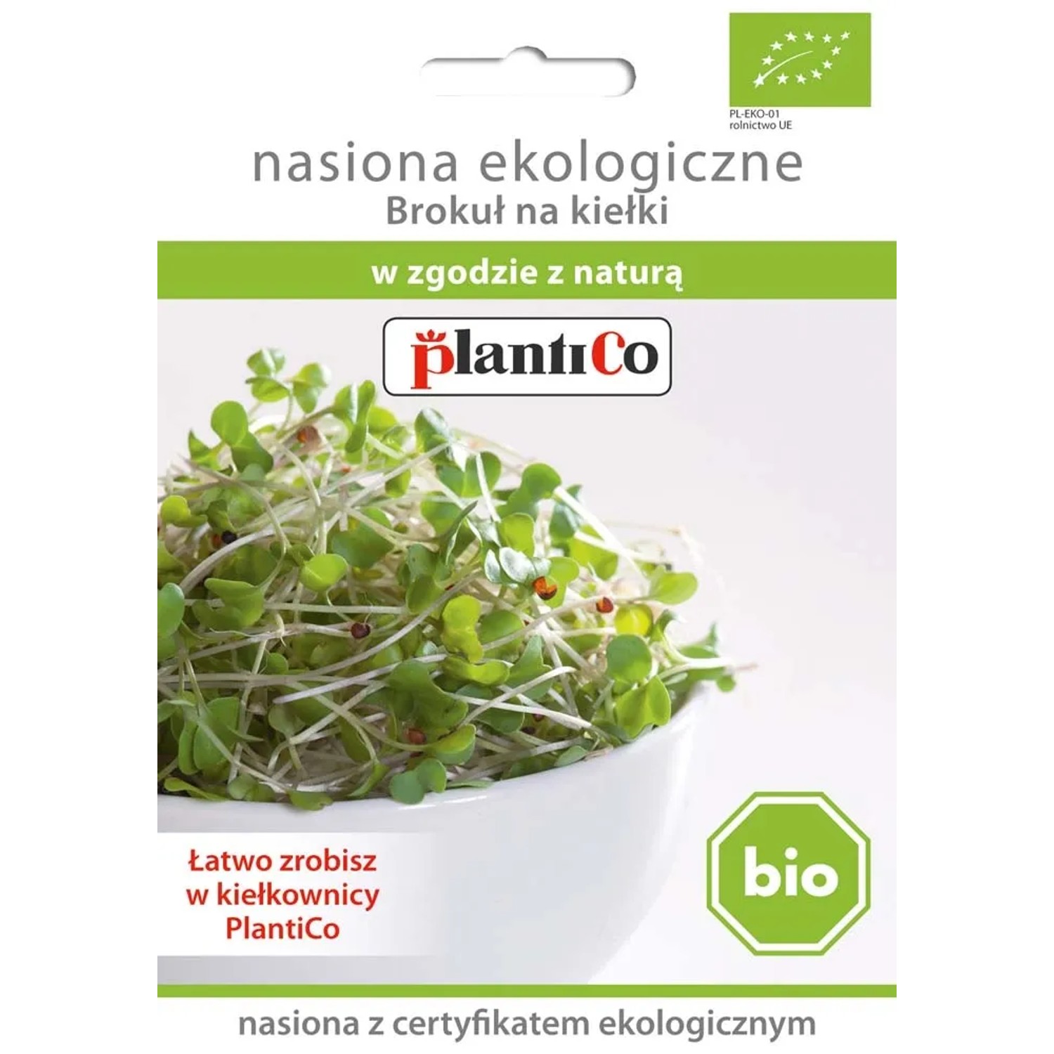 Nasiona na kiełki Brokuł BIO 10g