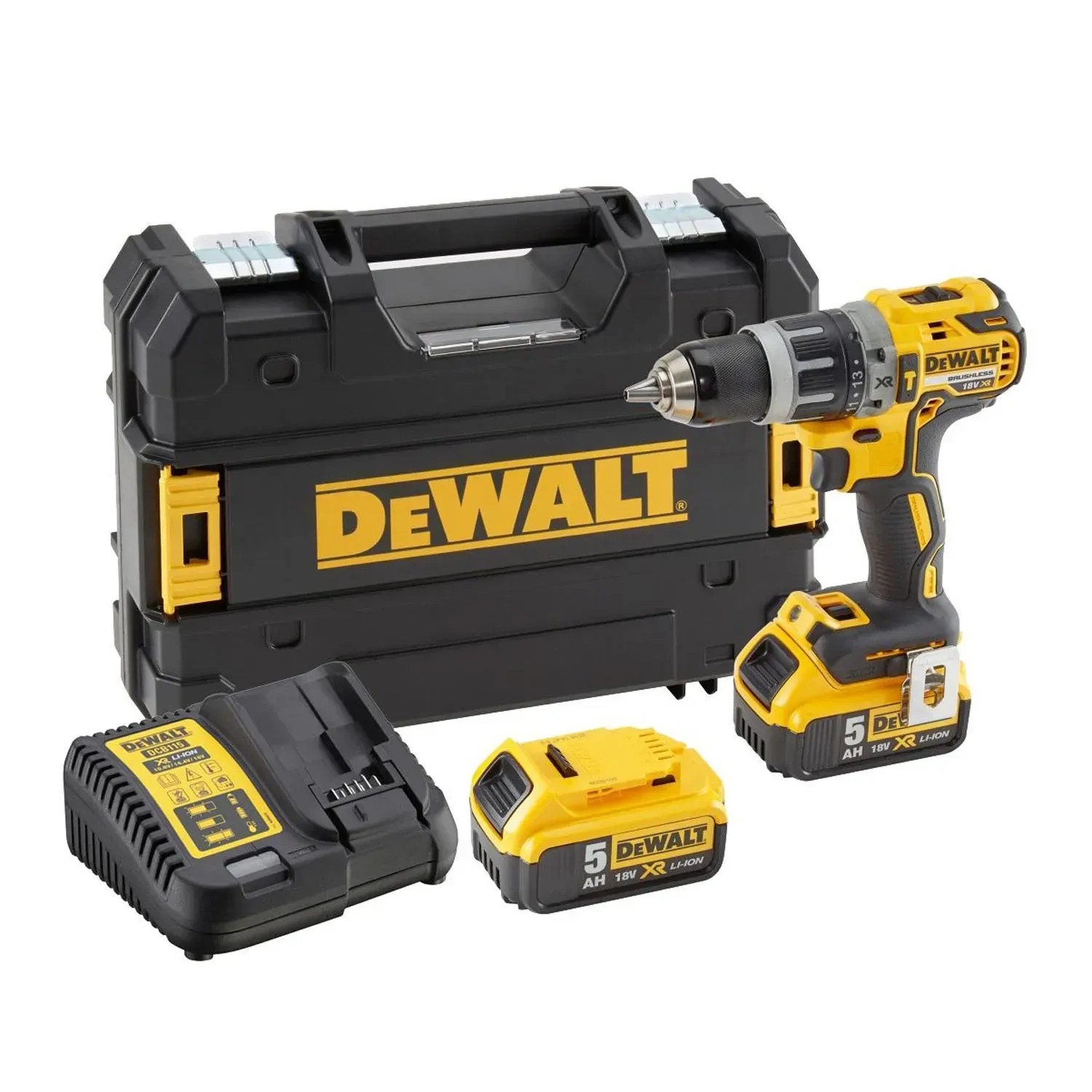 DeWALT Wiertarko-wkrętarka udarowa DCD996P2 18V 2x5,0 Ah