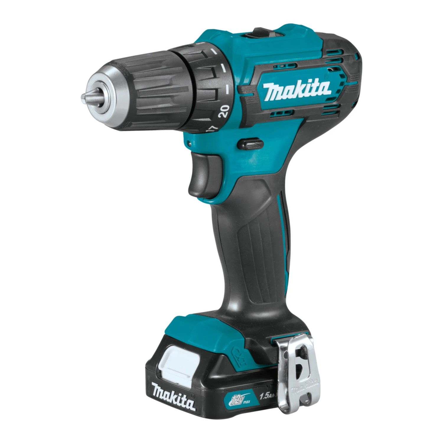 Makita Wiertarko-wkrętarka akumulatorowa DF333DWYE 12V 2x1,5 Ah