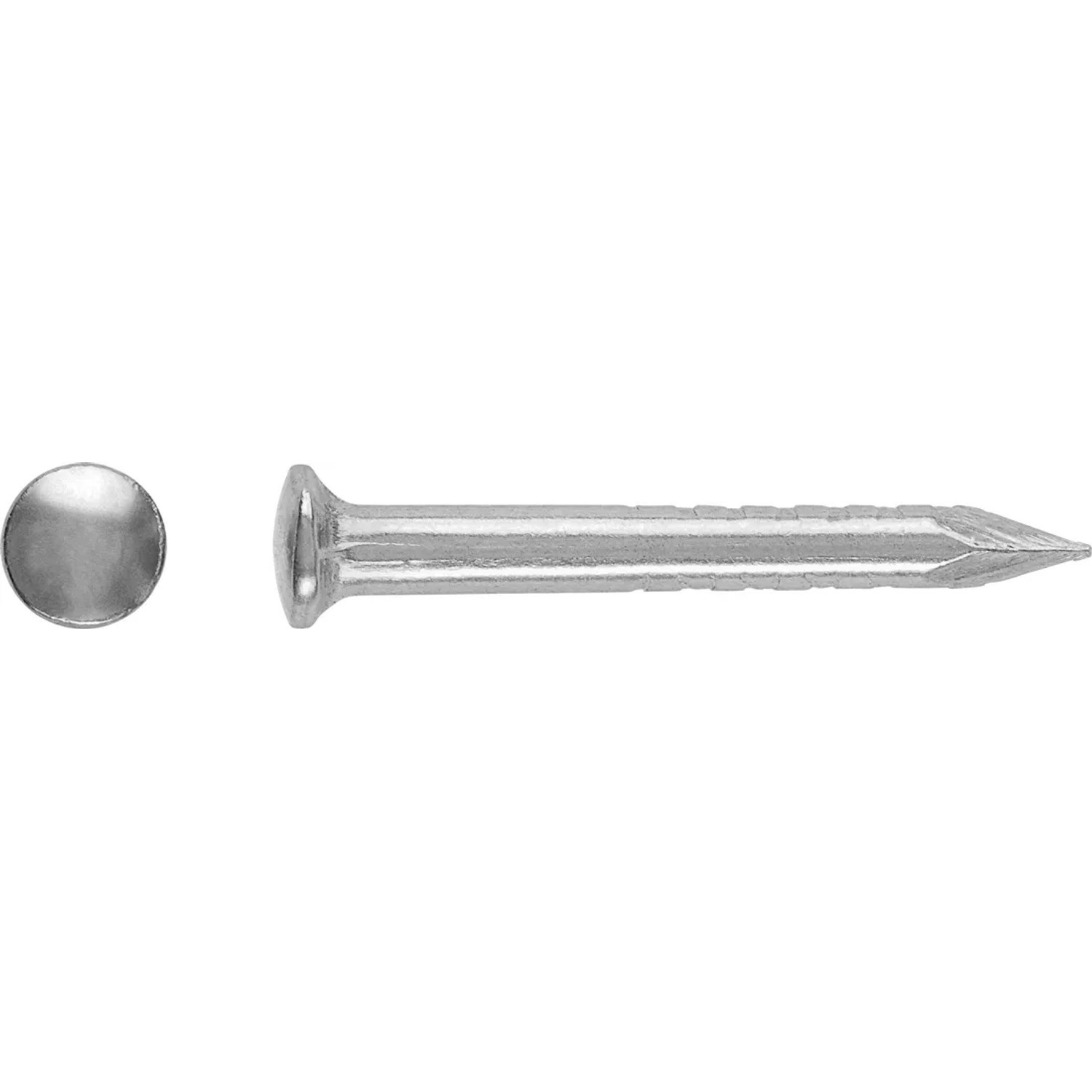 LUX-TOOLS Gwoździe niklowane z łbem okrągłym Ø 0,8 mm x 11 mm 200 szt