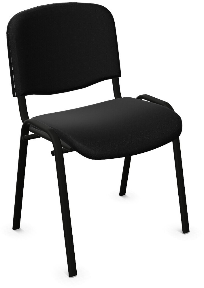Outlet: USZKODZONY Krzesło biurowe Nowy Styl Iso Black Oban EF019, czarny