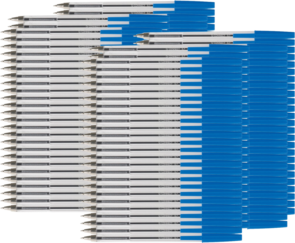 200x Długopis Q-Connect, 0.7 mm, niebieski