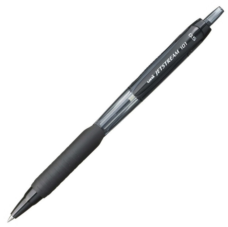 Długopis automatyczny Uni SXN-101 Jetstream, 0.5mm, czarny
