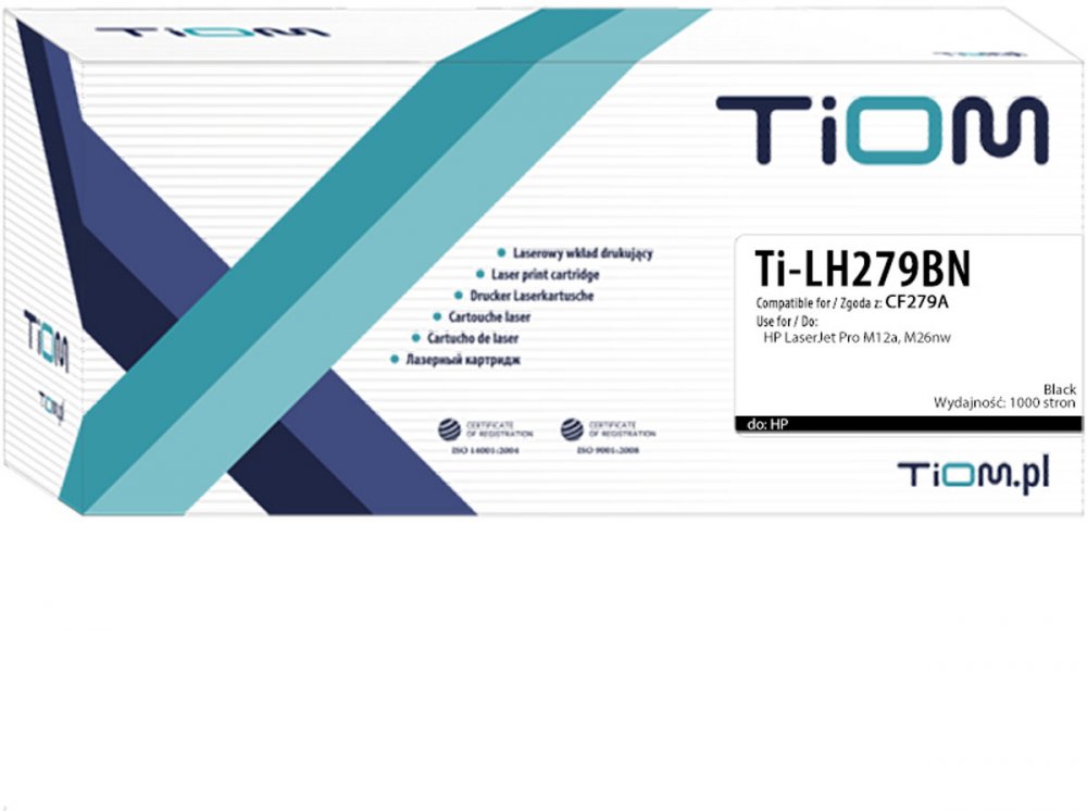 Toner Tiom Ti-LH279BN 79A (CF279A), 1000 stron, black (czarny)
