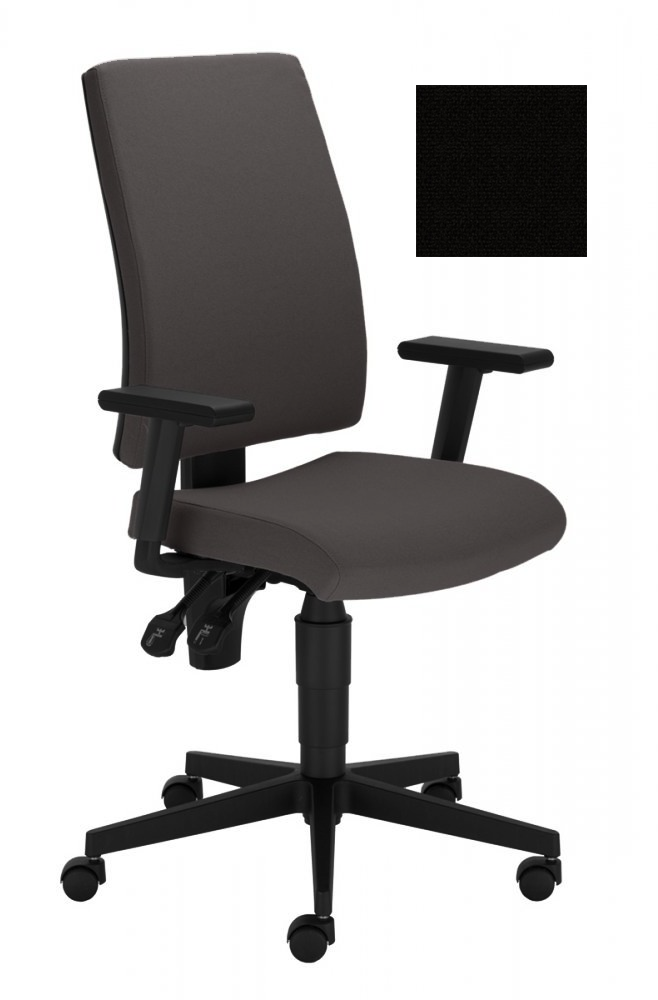 Outlet: USZKODZONY Krzesło obrotowe Nowy Styl I-Line EF002, z mechanizmem Ergon, ciemnoszary