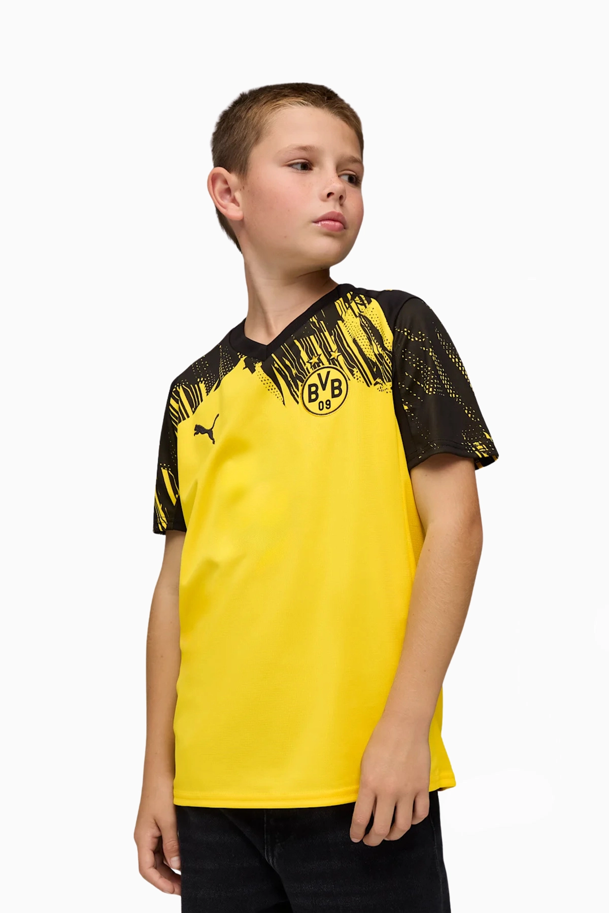 Koszulka Puma Borussia Dortmund 25/26 Domowa Replica Junior - Żółty