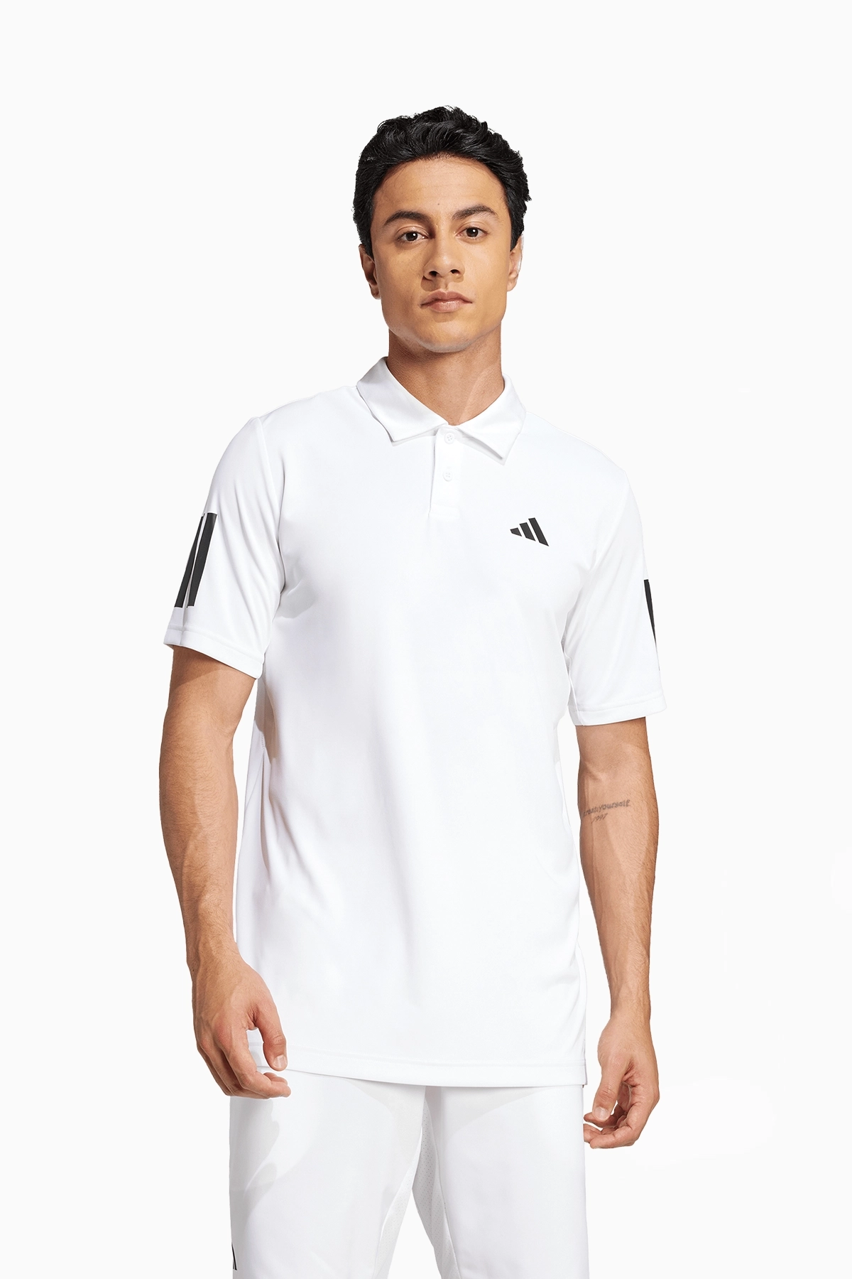 Koszulka adidas Club Tennis 3-Stripes Polo - Czarny